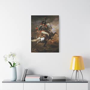 17951074379801856762_2048.jpeg The Charging Chasseur - Théodore Géricault (1812) - Classical Canvas Print
