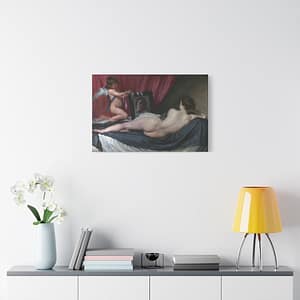 3898291522249117231_2048.jpeg Rokeby Venus (Venus at Her Mirror) - Diego Velázquez (c. 1647-1651) - Classical Canvas Print