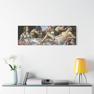 17065484552036936884_2048.jpeg Venus and Mars - Sandro Botticelli (c. 1485) - Renaissance Canvas Print