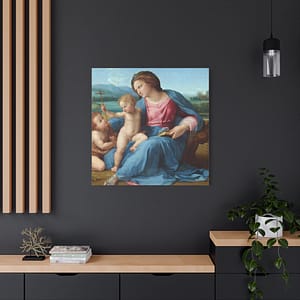 8285655816597544848_2048.jpeg The Alba Madonna - Raphael (c. 1510) - Renaissance Canvas Print