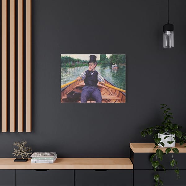 10205828910074671090_2048-1.jpeg Boating Party – Gustave Caillebotte (1878) – Impressionist Canvas Print