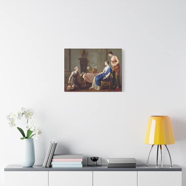 10238492314839642154_2048-1.jpeg The Cupid Seller – Joseph-Marie Vien (1763) – Classical Canvas Print