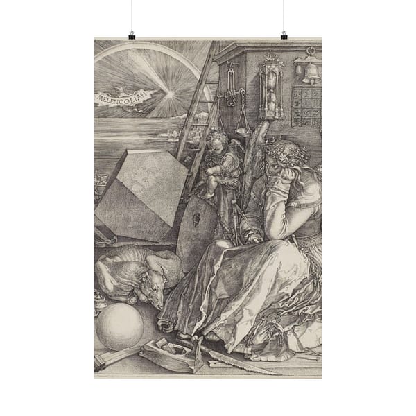 108424563882161363_2048-1.jpeg Melencolia I – Albrecht Dürer (1514) – Renaissance Poster Print
