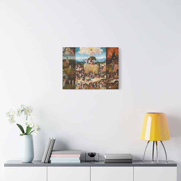 11097871737708009794_2048-1.jpeg The Haywain Triptych – Hieronymus Bosch (c. 1510) – Renaissance Canvas Wall Art