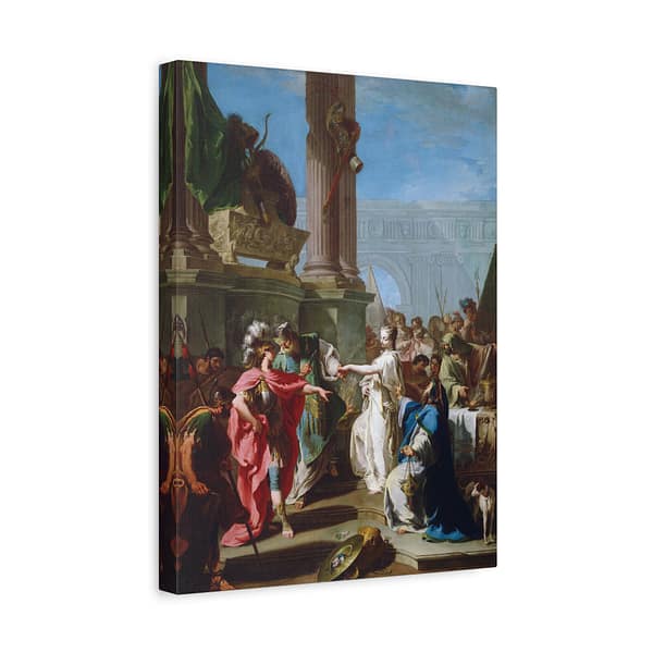 11222794921738457107_2048-1.jpeg The Sacrifice of Polyxena – Giovanni Battista Pittoni (c. 1733-34) – Classical Canvas Print