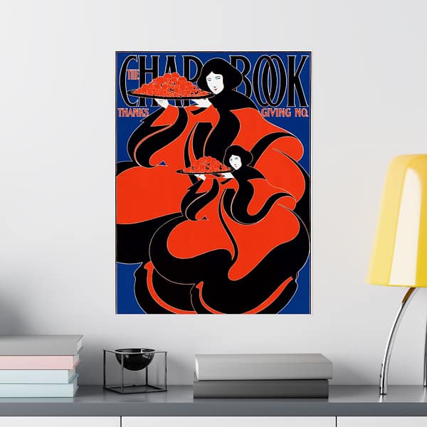 11547610699823740846_2048-1.jpeg The Chap-Book, Thanksgiving Number – William H. Bradley (1895) – Art Nouveau Poster Print
