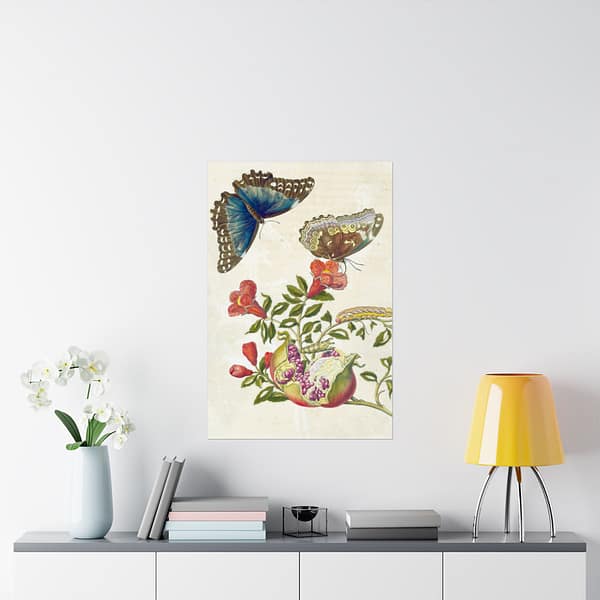 11587266186287605088_2048-1.jpeg Metamorphosis Insectorum Surinamensium, plate 9 – Maria Sibylla Merian (1705) – Natural History Poster Print