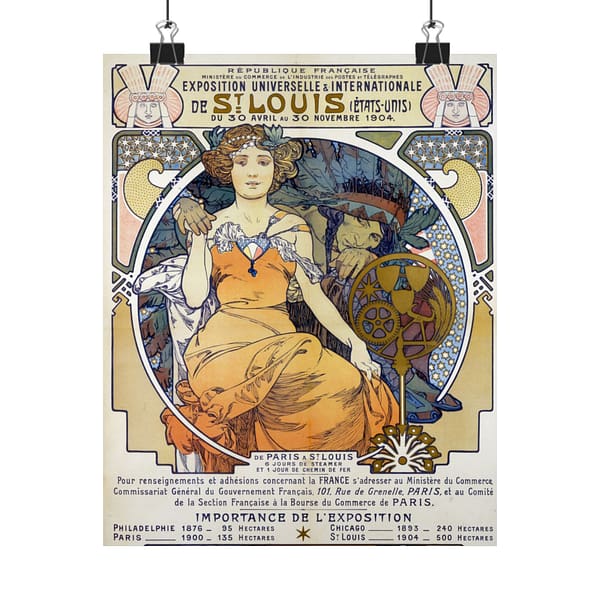 11602408931369087265_2048-1.jpeg Exposition Universelle et Internationale de St. Louis – Alphonse Mucha (1904) – Art Nouveau Poster Print