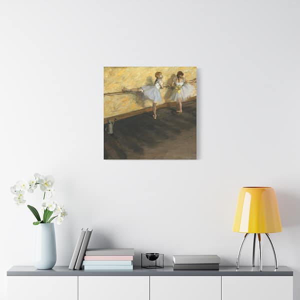 11664903234259346618_2048-1.jpeg Dancers Practicing at the Barre – Edgar Degas (1877) – Impressionist Canvas Print