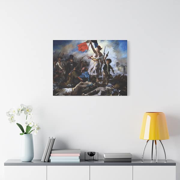 11770020632973287552_2048-1.jpeg Liberty Leading the People – Eugene Delacroix (1830) – Classical Canvas Print
