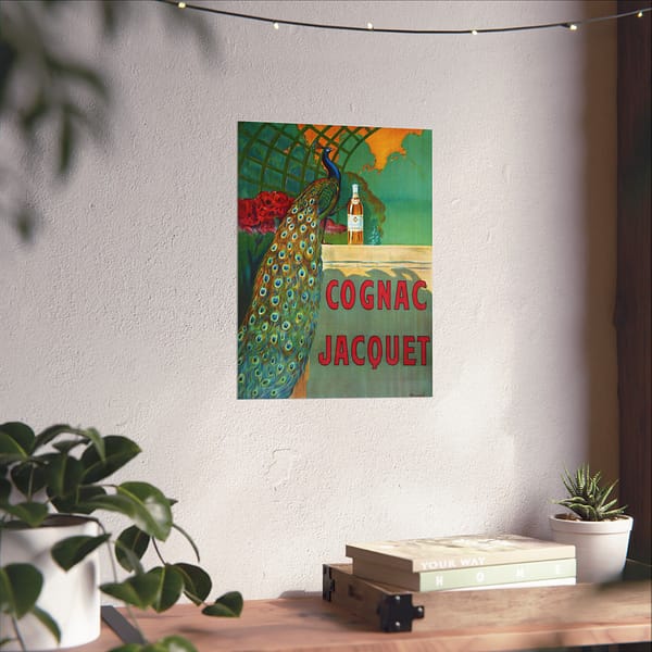 12133824179065894036_2048-1.jpeg Cognac Jacquet Peacock – Camille Bouchet – Art Nouveau Poster Print