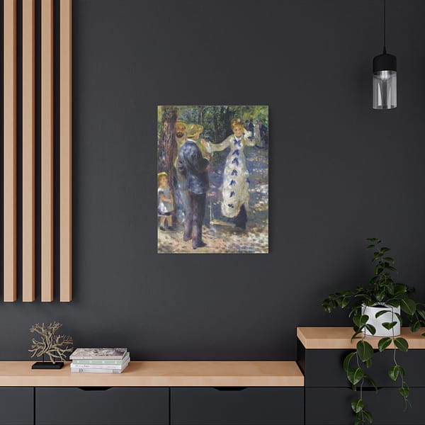 12400002311084779380_2048-1.jpeg The Swing – Pierre-Auguste Renoir (1876) – Impressionist Canvas Print