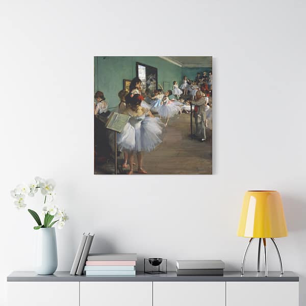 12481713731260710086_2048-2.jpeg The Dance Class – Edgar Degas (1874) – Impressionist Canvas Print