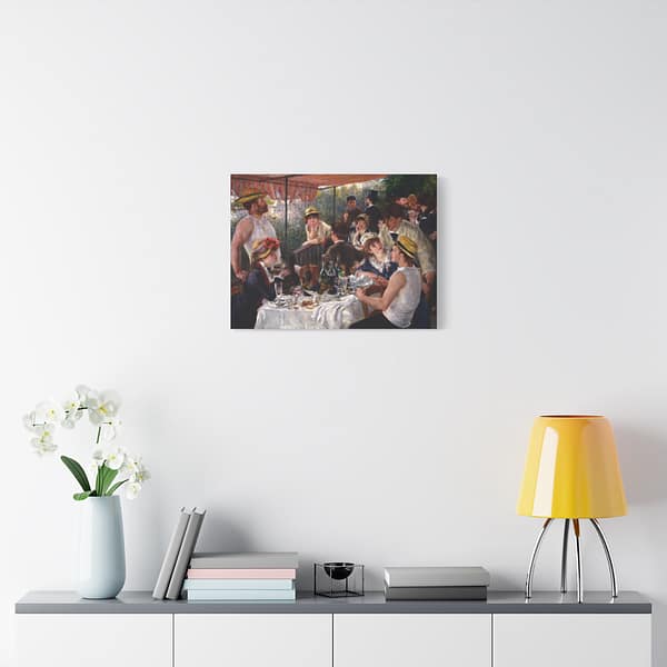 12544743768664563837_2048.jpeg Luncheon of the Boating Party – Pierre-Auguste Renoir (c. 1880-81) – Impressionist Canvas Print