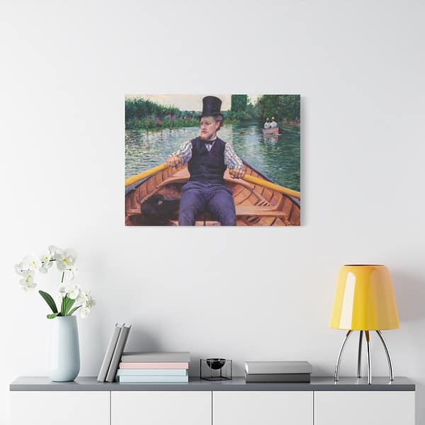 12769326783525416874_2048-1.jpeg Boating Party – Gustave Caillebotte (1878) – Impressionist Canvas Print