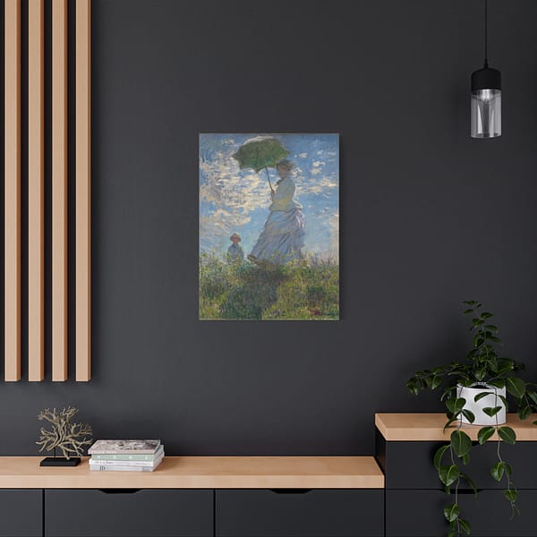 127703132113585030_2048-1.jpeg Woman with a Parasol (Madame Monet & Her Son) – Claude Monet (1875) – Impressionist Canvas Print