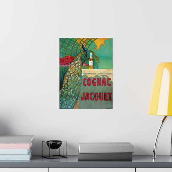 12982825433939504380_2048-1.jpeg Cognac Jacquet Peacock – Camille Bouchet – Art Nouveau Poster Print