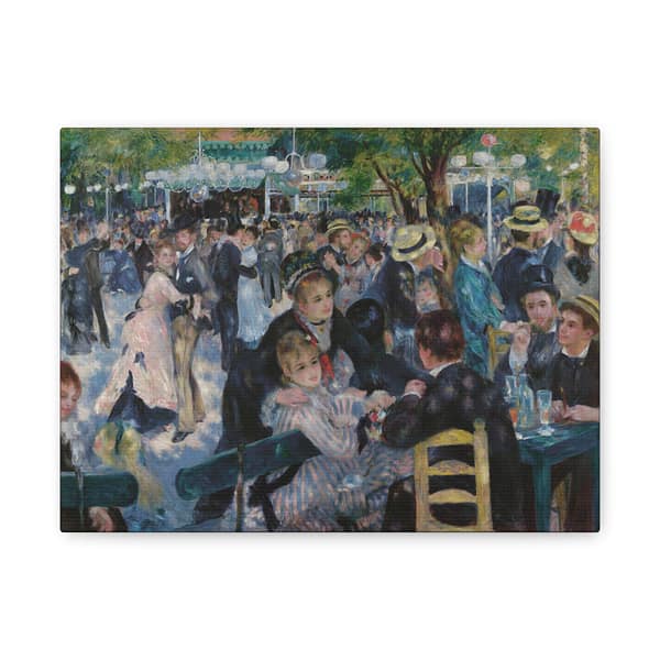 13167909098219253633_2048-1.jpeg Dance at Le Moulin de la Galette – Pierre-Auguste Renoir (1876) – Impressionist Canvas Print