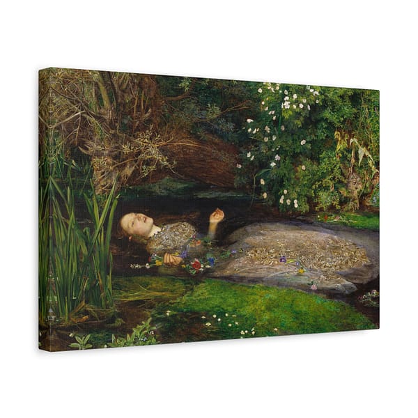 13240952352319588170_2048-1.jpeg Ophelia – John Everett Millais (c. 1851-1852) – Classical Canvas Print