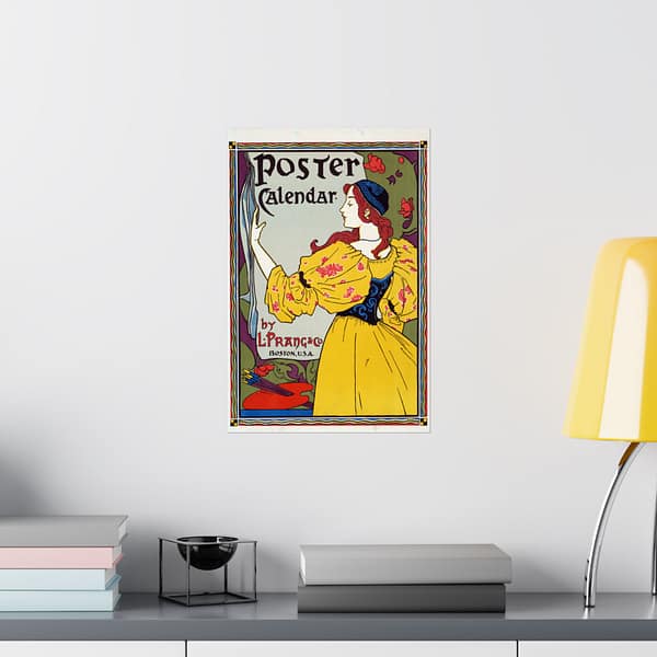 13280574930703305742_2048-1.jpeg Poster Calendar, L. Prang & Co – Louis Rhead (1897) – Art Nouveau Poster Print