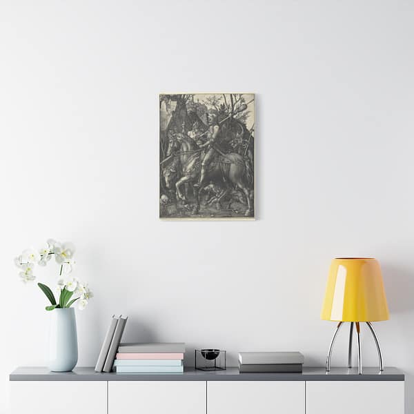 1352973420764071784_2048-1.jpeg Knight, Death, and the Devil – Albrecht Dürer (1513) – Renaissance Canvas Print
