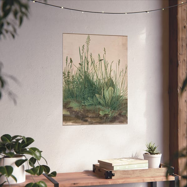 13654538605695007259_2048-1.jpeg The Great Piece of Turf – Albrecht Dürer (1503) – Botanical Poster Print