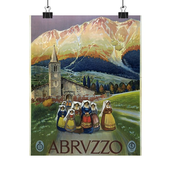 14002710885730736017_2048-1.jpeg Abruzzo, Alicandri, Italy – ENIT Italian National Tourist Board (c. 1920) – Vintage Travel Poster Print