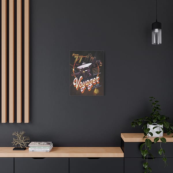 14198420907954292432_2048-1.jpeg Voyager ‘77 – NASA Disco-themed Art – Space Age Canvas Print
