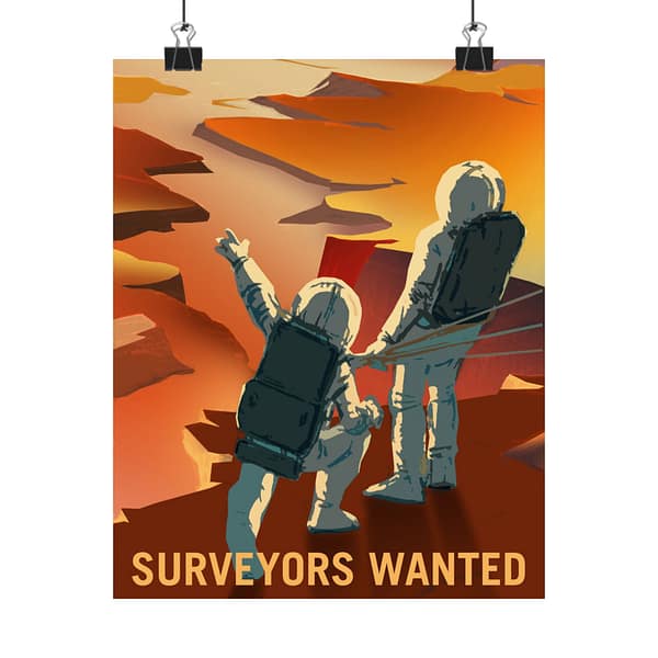 14308713466871038981_2048-1.jpeg Surveyors Wanted – NASA Recruitment Ad – Space Age Poster Print