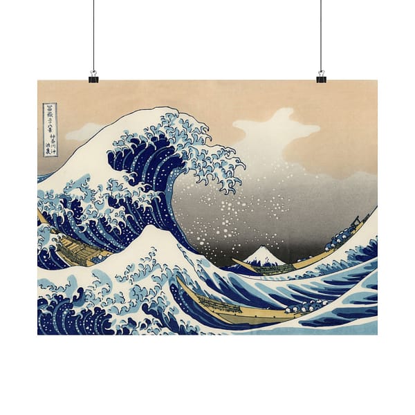 14400713669160437891_2048-1.jpeg The Great Wave off Kanagawa by Katsushika Hokusai - Japanese Wall Art Poster, Asian Decor, Ukiyo-e Woodblock Print