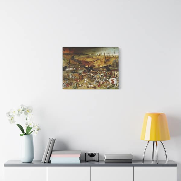 15139968481567934464_2048-1.jpeg The Triumph of Death – Pieter Bruegel the Elder (c. 1562) – Renaissance Canvas Print
