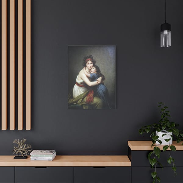 15359755190759068664_2048-1.jpeg Self-Portrait with Julie (à la Grecque) – Élisabeth Vigée Le Brun (1789) – Classical Canvas Print