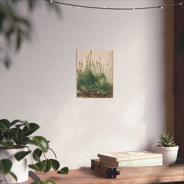 15401274526211964740_2048-1.jpeg The Great Piece of Turf – Albrecht Dürer (1503) – Botanical Poster Print