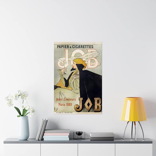 15536855921903659467_2048-1.jpeg Job Cigarettes ad – Alphonse Mucha (1889) – Art Nouveau Poster Print