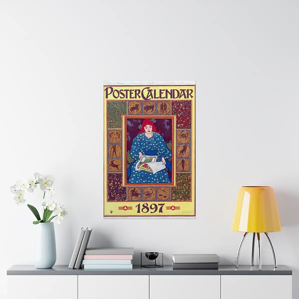 15924315711443857039_2048-1.jpeg Poster Calendar – Louis John Rhead (1897) – Art Nouveau Poster Print