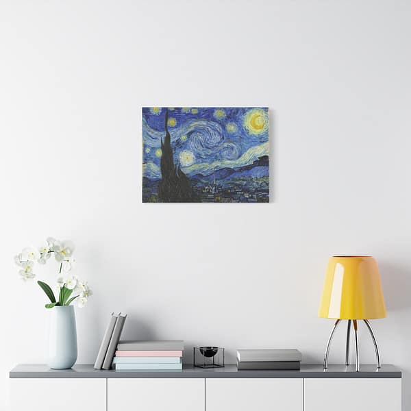 1597329668729629546_2048-1.jpeg The Starry Night – Vincent van Gogh (1889) – Impressionist Canvas Print