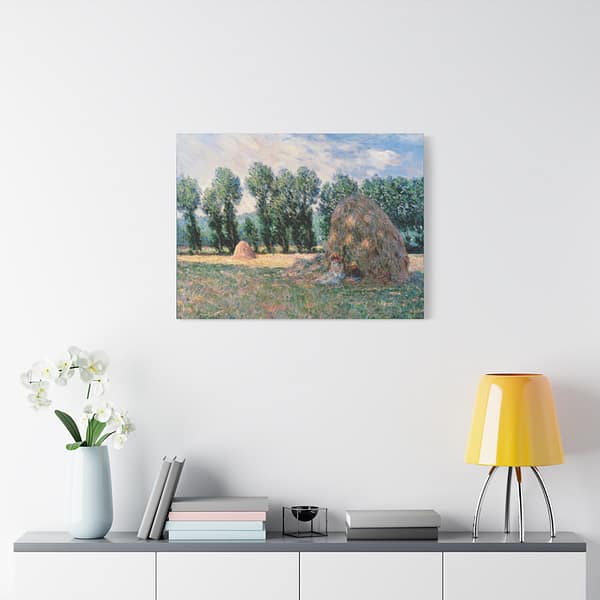 16128337571848134821_2048-1.jpeg Haystacks – Claude Monet (1885) – Impressionist Canvas Print