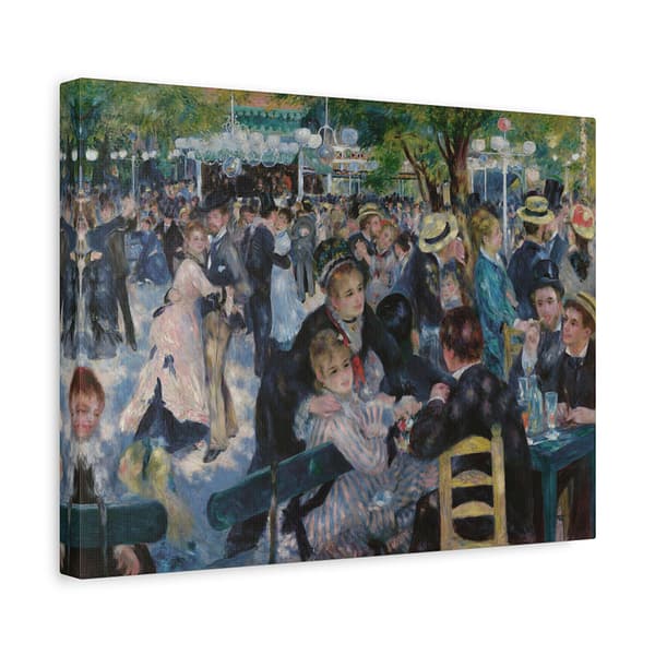 16297453666246320404_2048-1.jpeg Dance at Le Moulin de la Galette – Pierre-Auguste Renoir (1876) – Impressionist Canvas Print