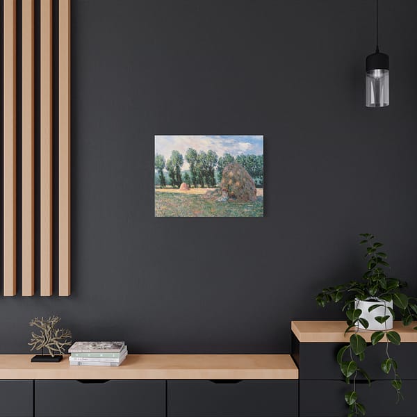 16385590100813574381_2048-1.jpeg Haystacks – Claude Monet (1885) – Impressionist Canvas Print