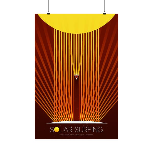 16406515990202222156_2048-1.jpeg Solar Surfing – NASA Innovative Advanced Concepts – Space Age Poster Print