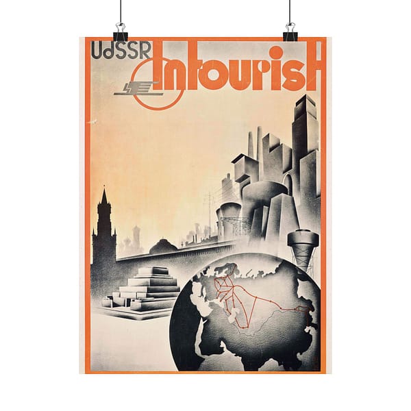 1641305609789609898_2048-1.jpeg UdSSR – Intourist (1935) – Vintage Travel Poster Print