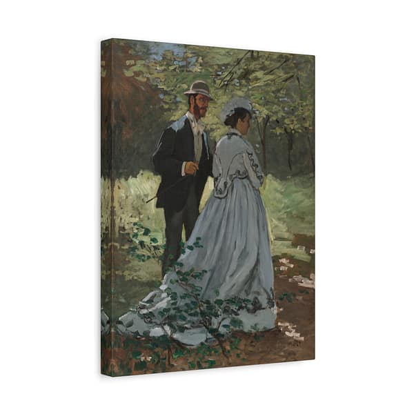 16579742340500278565_2048-1.jpeg Bazille and Camille – Claude Monet (1865) – Impressionist Canvas Print