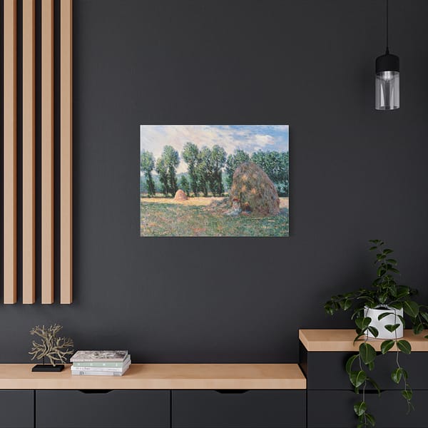 17243575865322838696_2048-1.jpeg Haystacks – Claude Monet (1885) – Impressionist Canvas Print