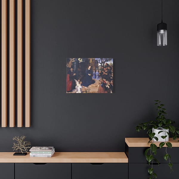 17688816895151394318_2048-1.jpeg Portinari Altarpiece (central panel) – Hugo van der Goes (c. 1475) – Renaissance Canvas Print