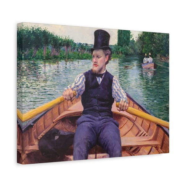 17712921012210755673_2048-1.jpeg Boating Party – Gustave Caillebotte (1878) – Impressionist Canvas Print