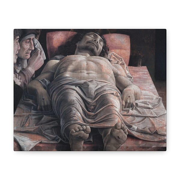 17745723945173304258_2048-1.jpeg Lamentation of Christ – Andrea Mantegna (c. 1480) – Renaissance Canvas Print