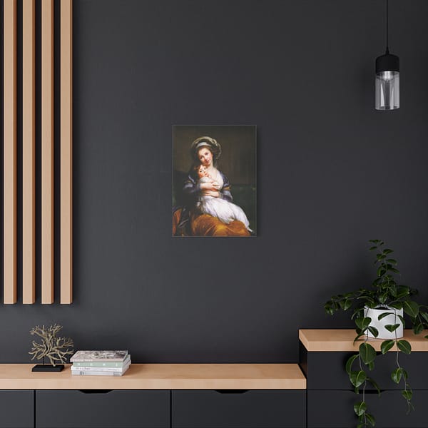 17771487811960602630_2048-1.jpeg Self-Portrait with Julie (Maternal Tenderness) – Élisabeth Vigée Le Brun (1787) – Classical Canvas Print