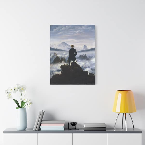 18318143328529866627_2048-1.jpeg The Wanderer Above the Sea of Fog – Caspar David Friedrich (1818) – Classical Canvas Print