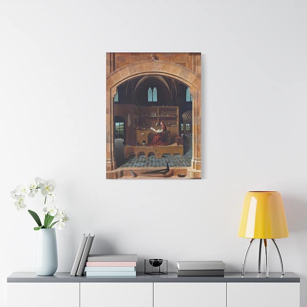 2159912424171417572_2048-1.jpeg Saint Jerome in His Study – Antonello da Messina (c. 1475) – Renaissance Canvas Print