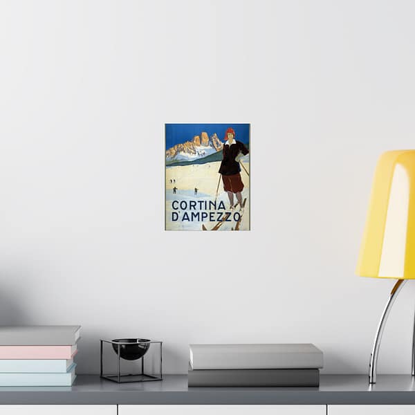 2191721713621155950_2048-1.jpeg Cortina d’Ampezzo, Italy – ENIT Italian National Tourist Board (c. 1920) – Vintage Travel Poster Print